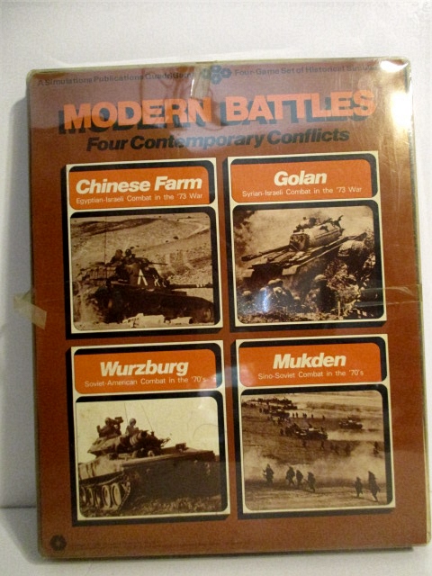 Modern Battles, Four Comtemporary Conflicts: Chinese Farm, Golan, Wurzburg,  Mukden.